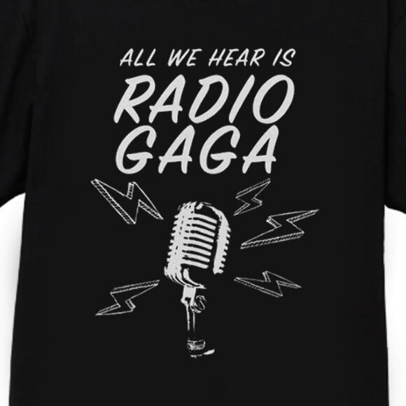 Radio Gaga Queen Band Music Fan Graphic T-Shirt Classic Rock Concert Tee 159 - Picture 2 of 5